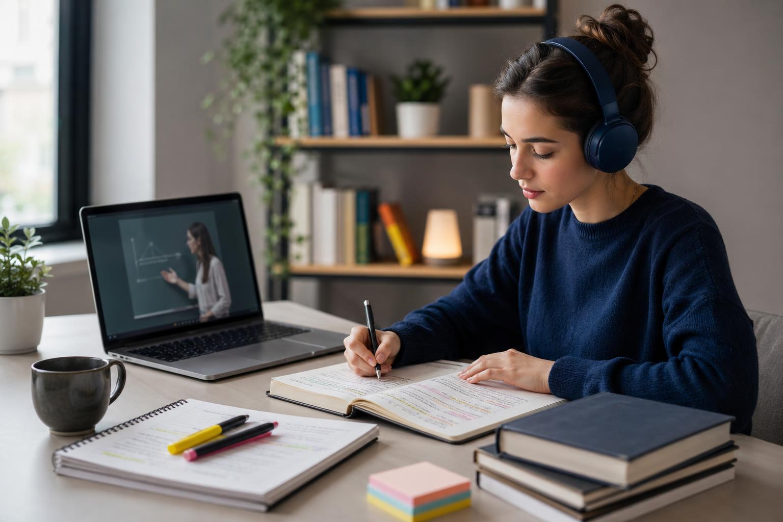 How to Study from Lecture Recordings