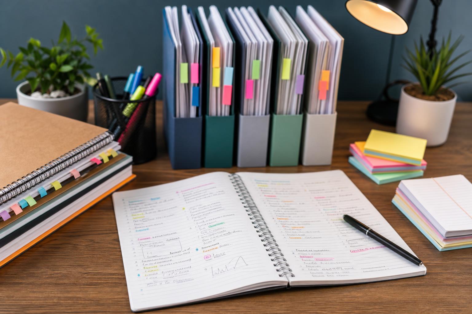 How to Organize Lecture Notes for Finals