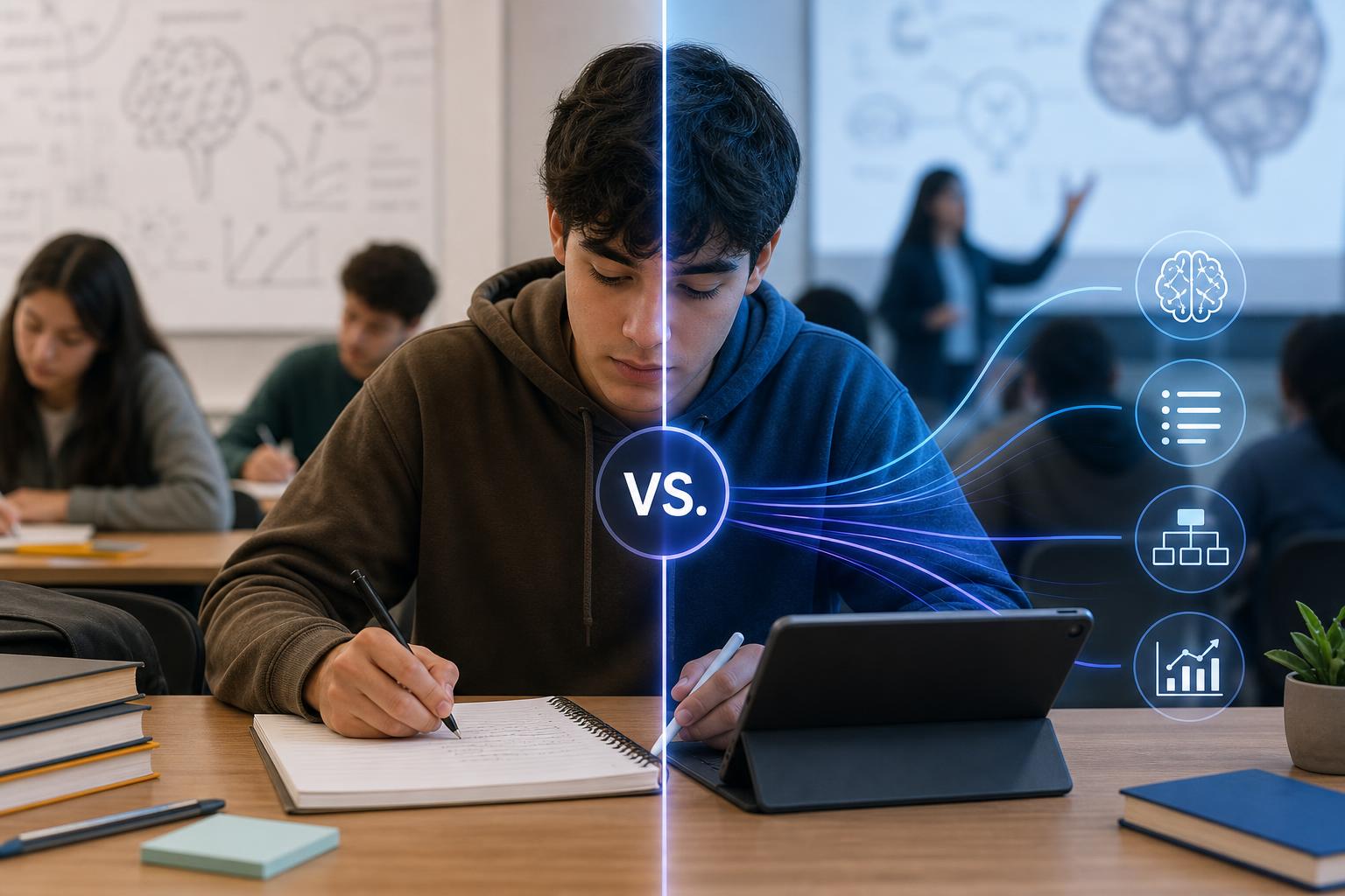 AI Lecture Note Taker vs. Manual Notes: Which Is Better for Students? featured image