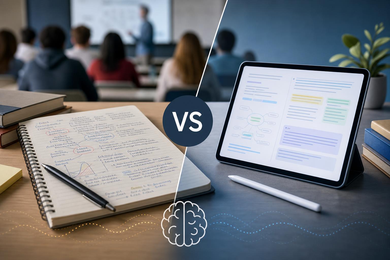 AI Notes vs Handwritten Notes: Which Is Better for Remembering Lectures?