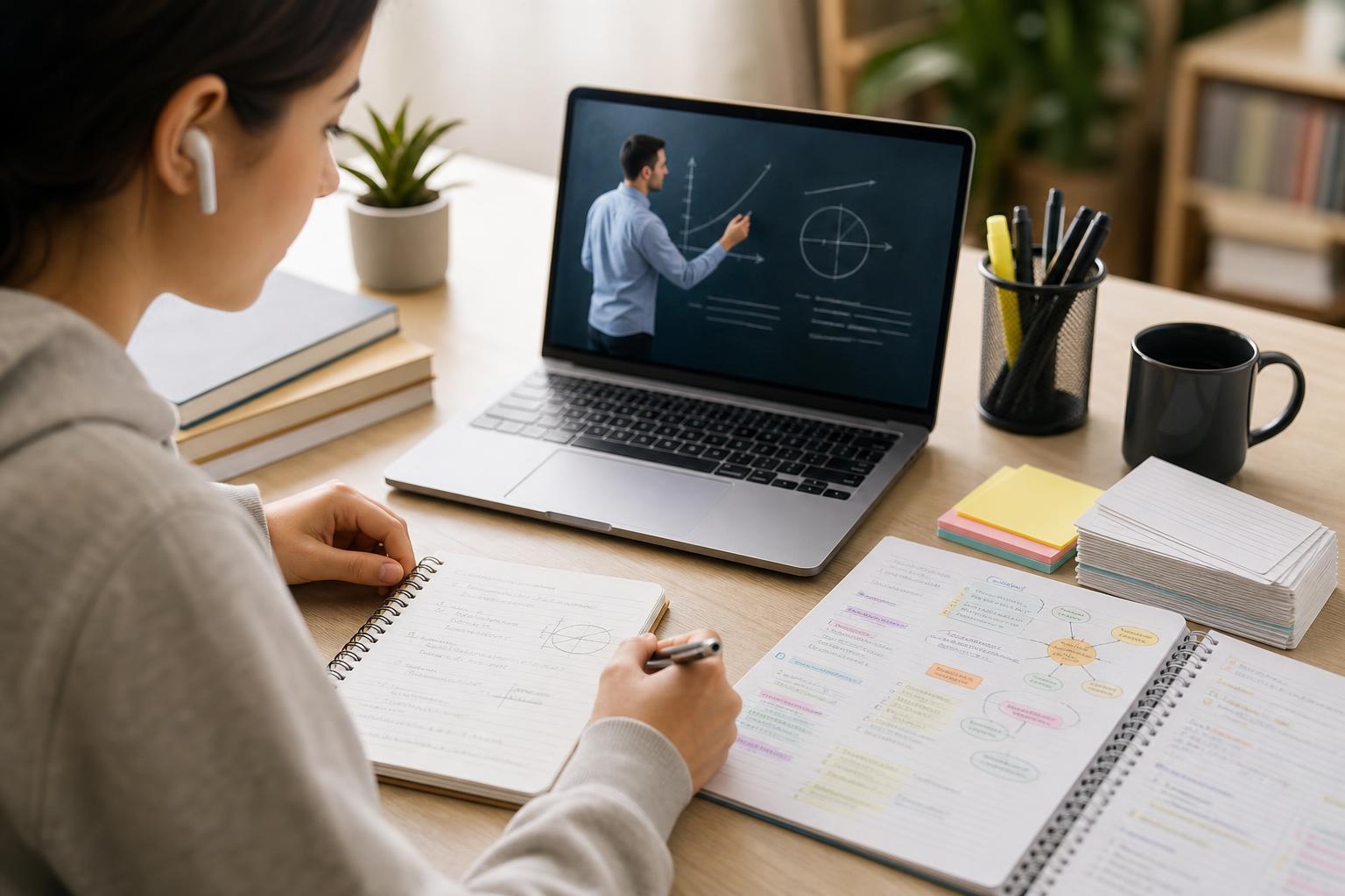 How to Turn a Recorded Lecture Into Study Notes
