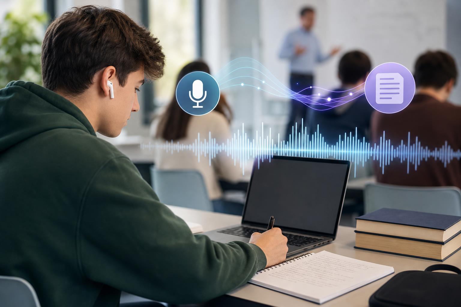 Best AI Lecture Transcription Apps for Students: Features to Compare